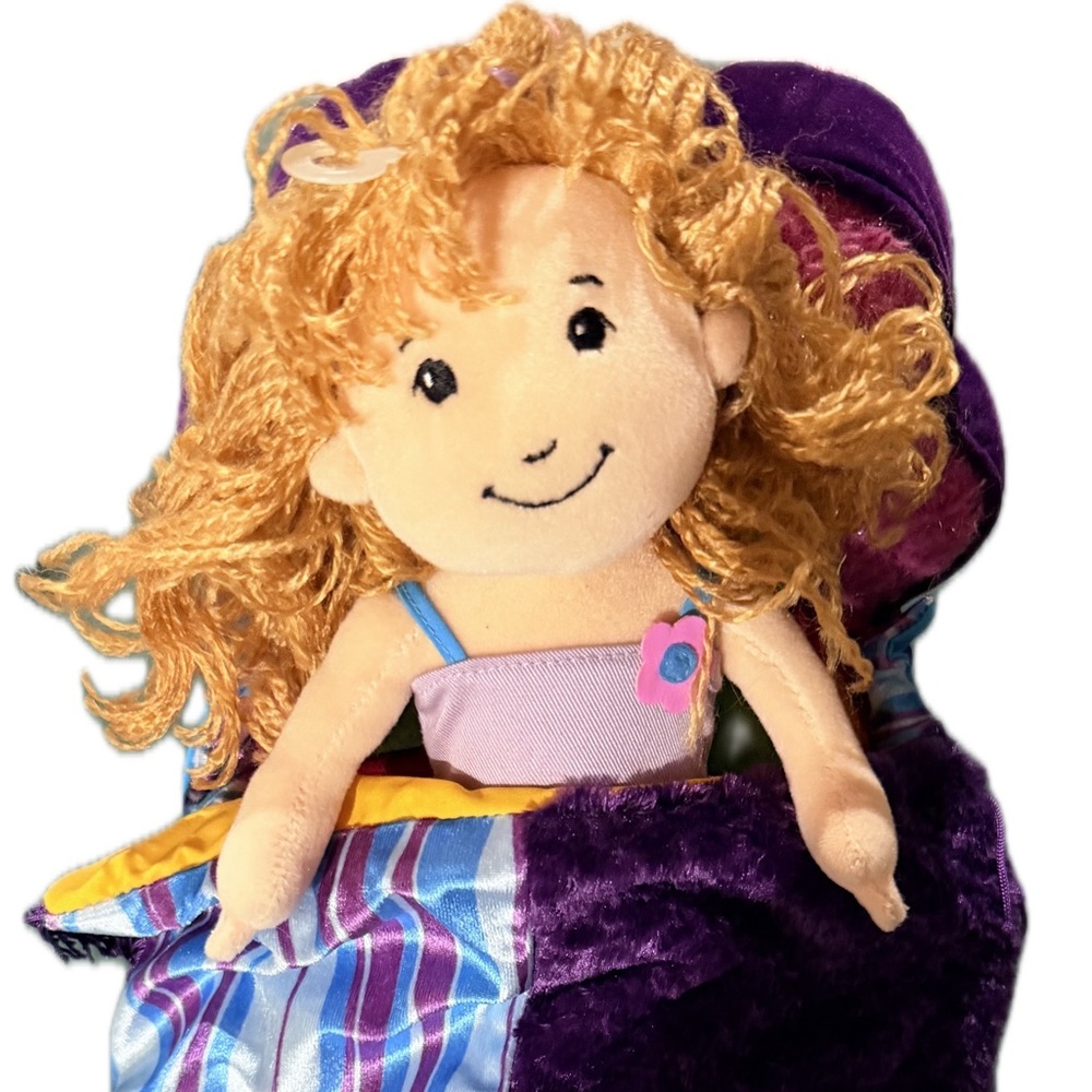 Vintage Kayla Groovy Girl doll and bed.